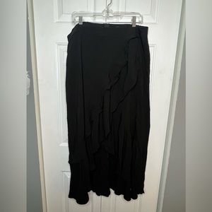 Torrid Hi-Low Skirt, Black